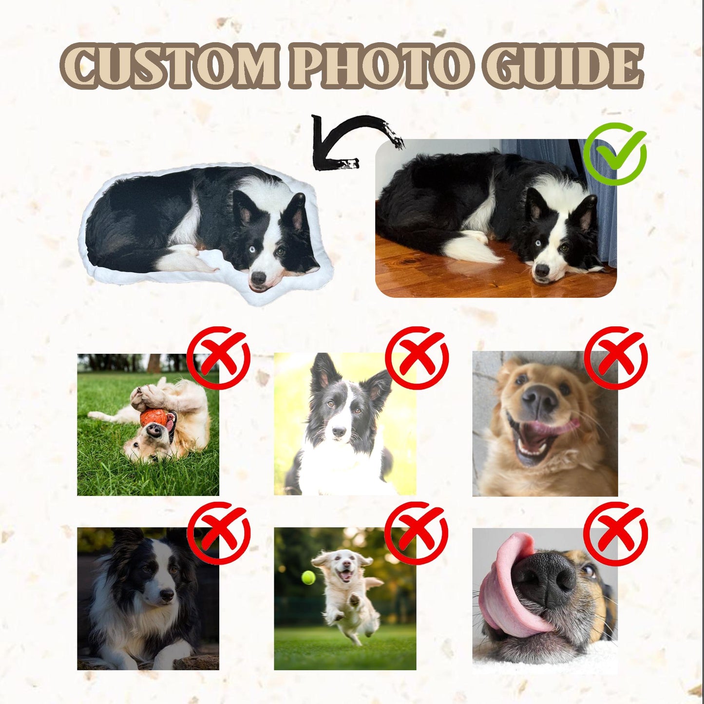 Personalized 3D cat dog portrait pillows