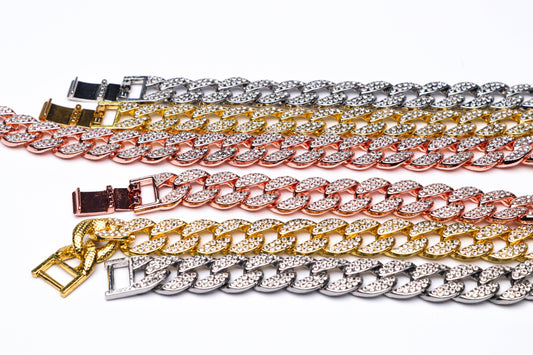 Personalized Pet ID Tag Necklace Diamond-Studded