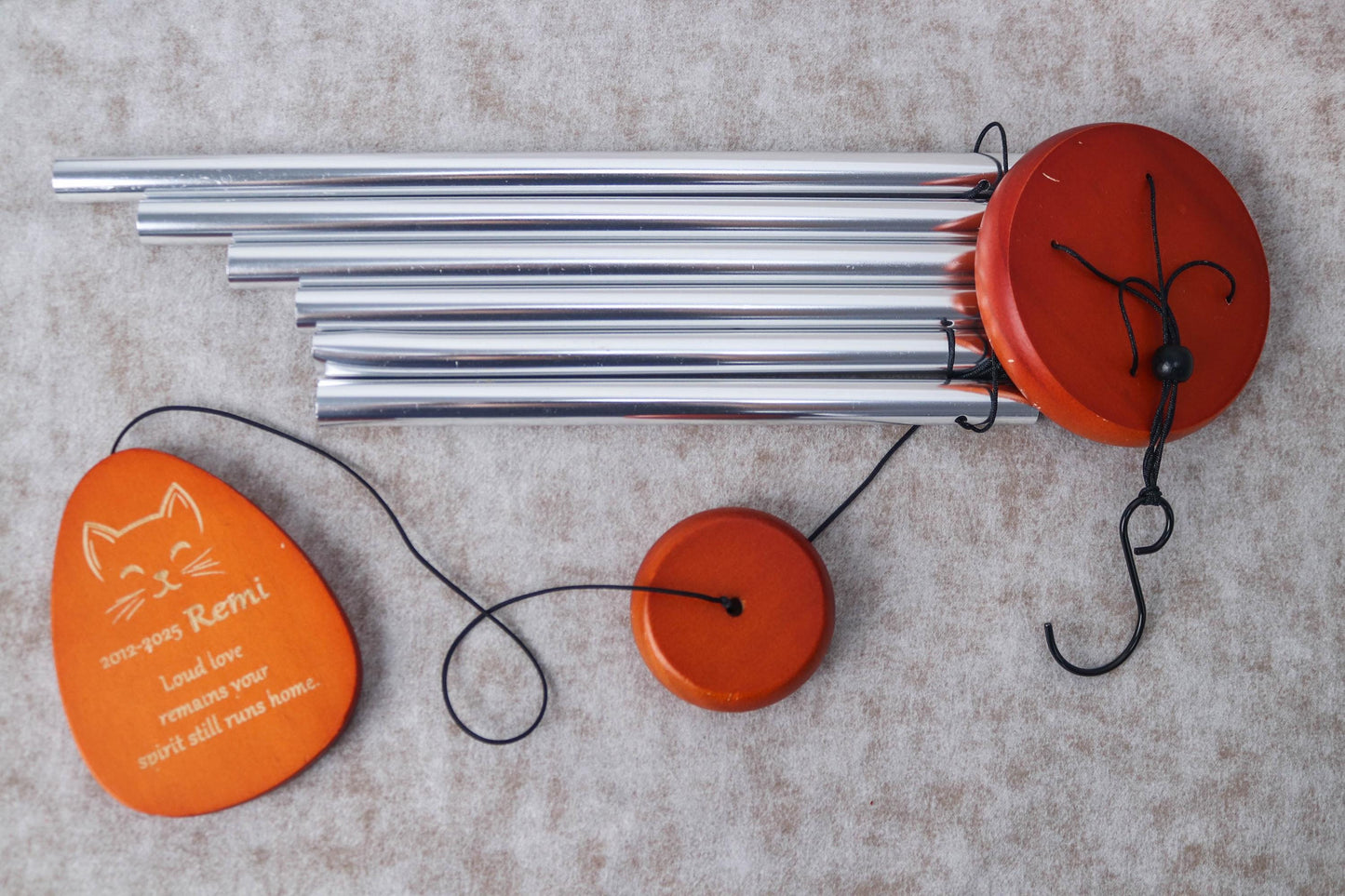 Wood Carving Pet Wind Chimes