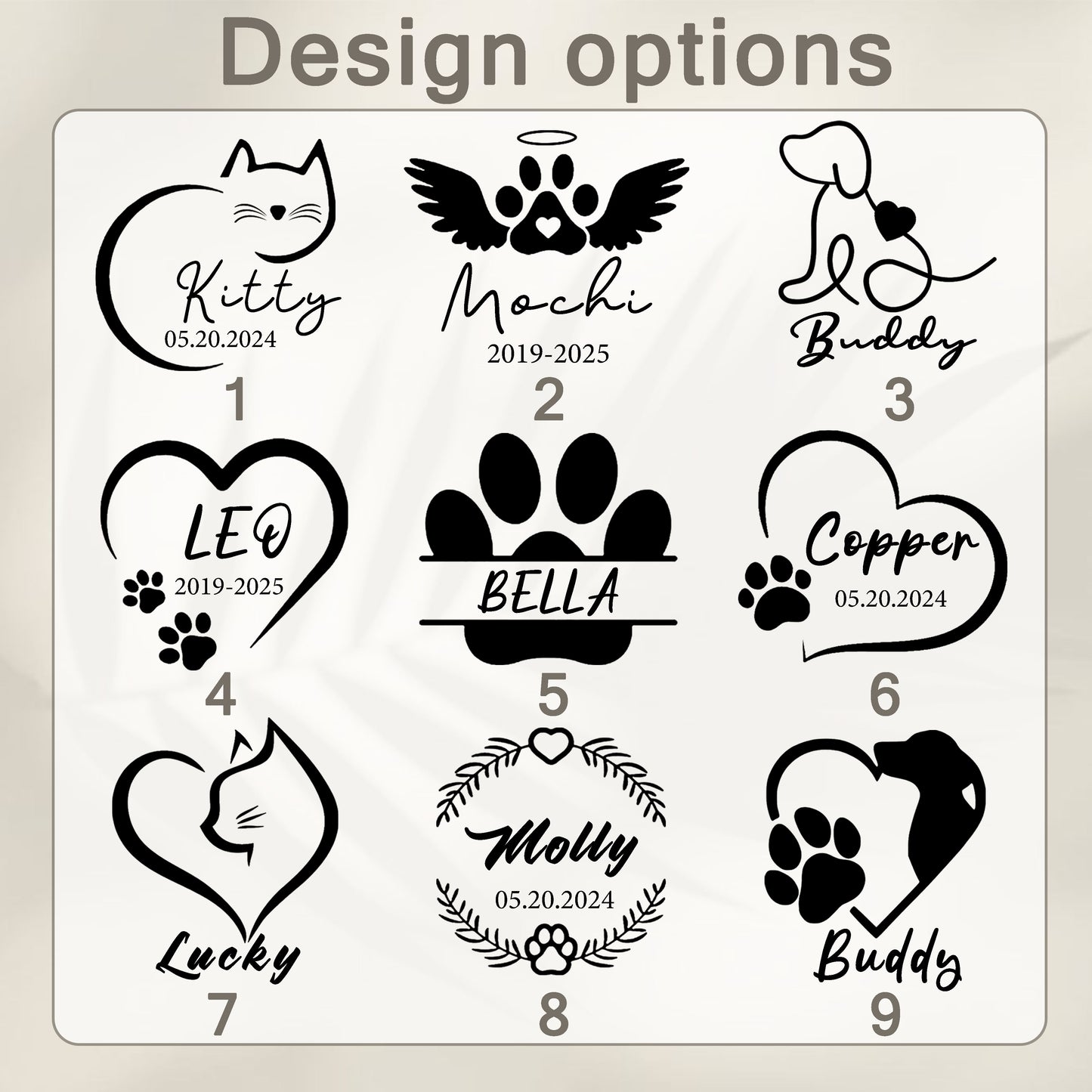 Wooden Pet Ashes Box