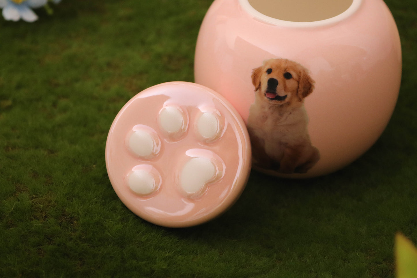 Personalized Pet Urn with Photo