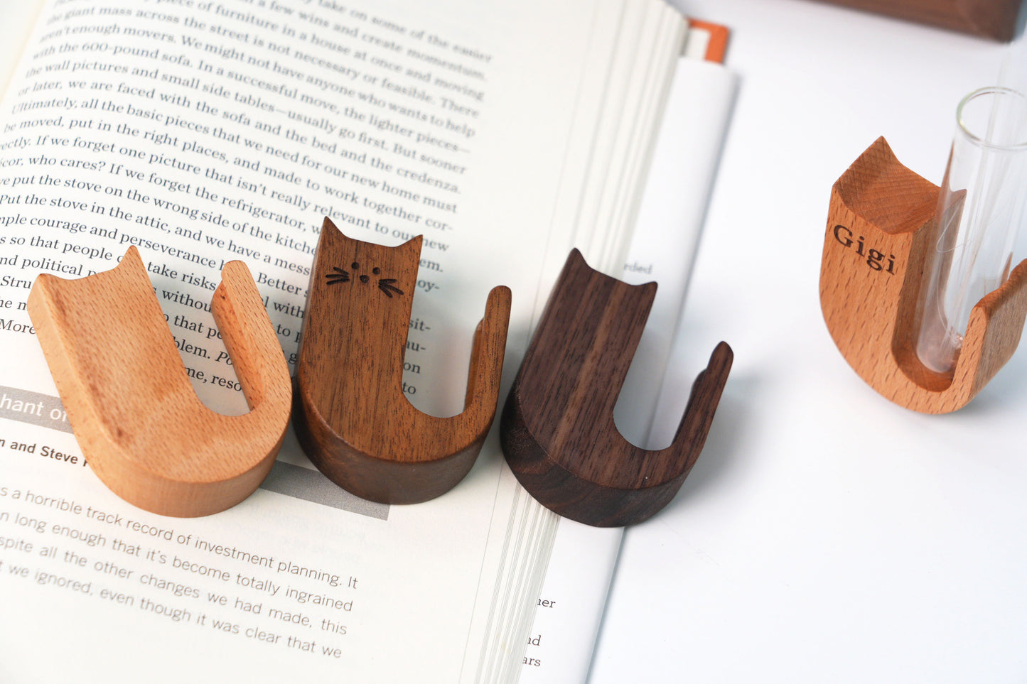 Custom Cat Whisker Keepsake Storage Bottle Magnetic Back