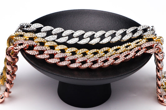 Personalized Pet ID Tag Necklace Diamond-Studded