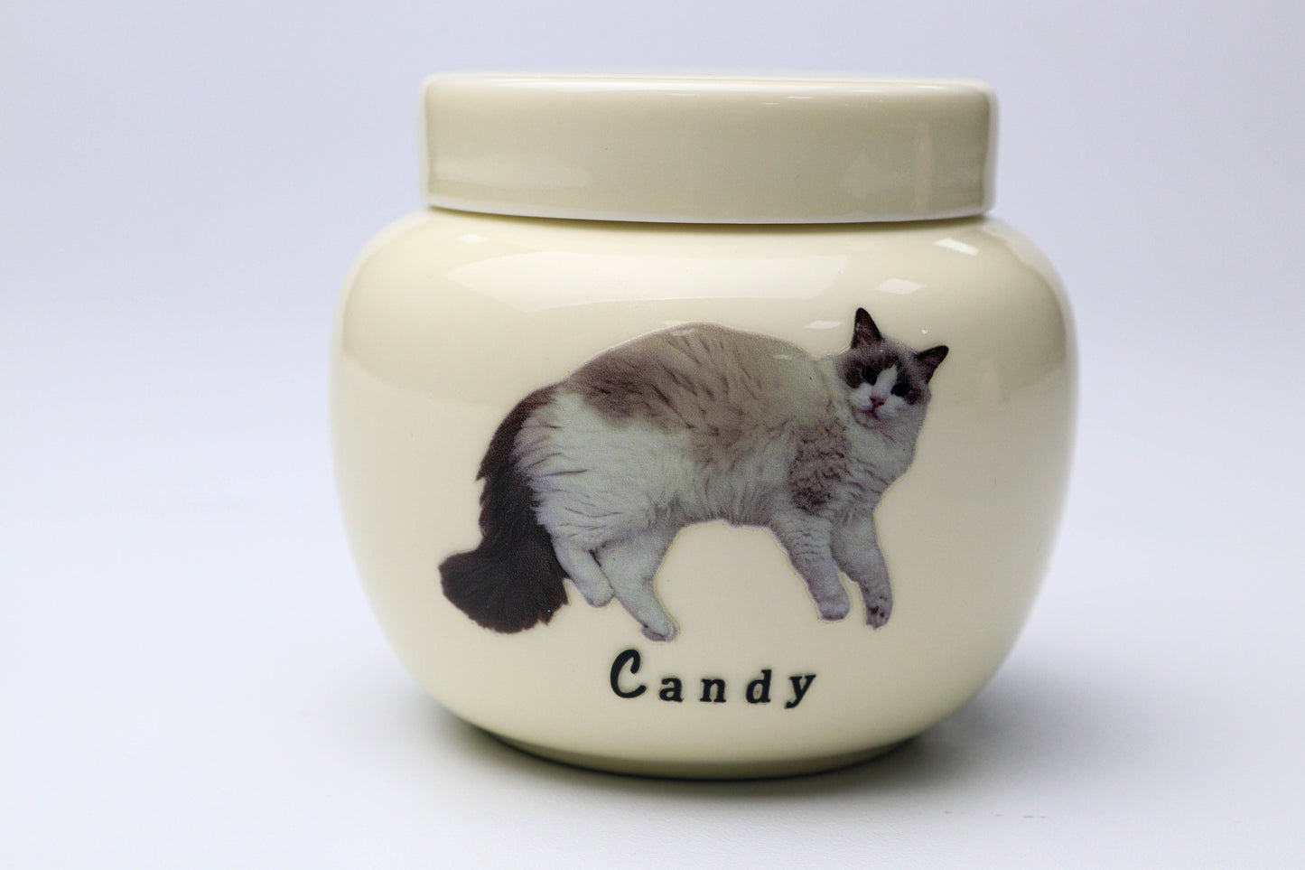 Pet Photo Urns with Name Engraving Screw-Top