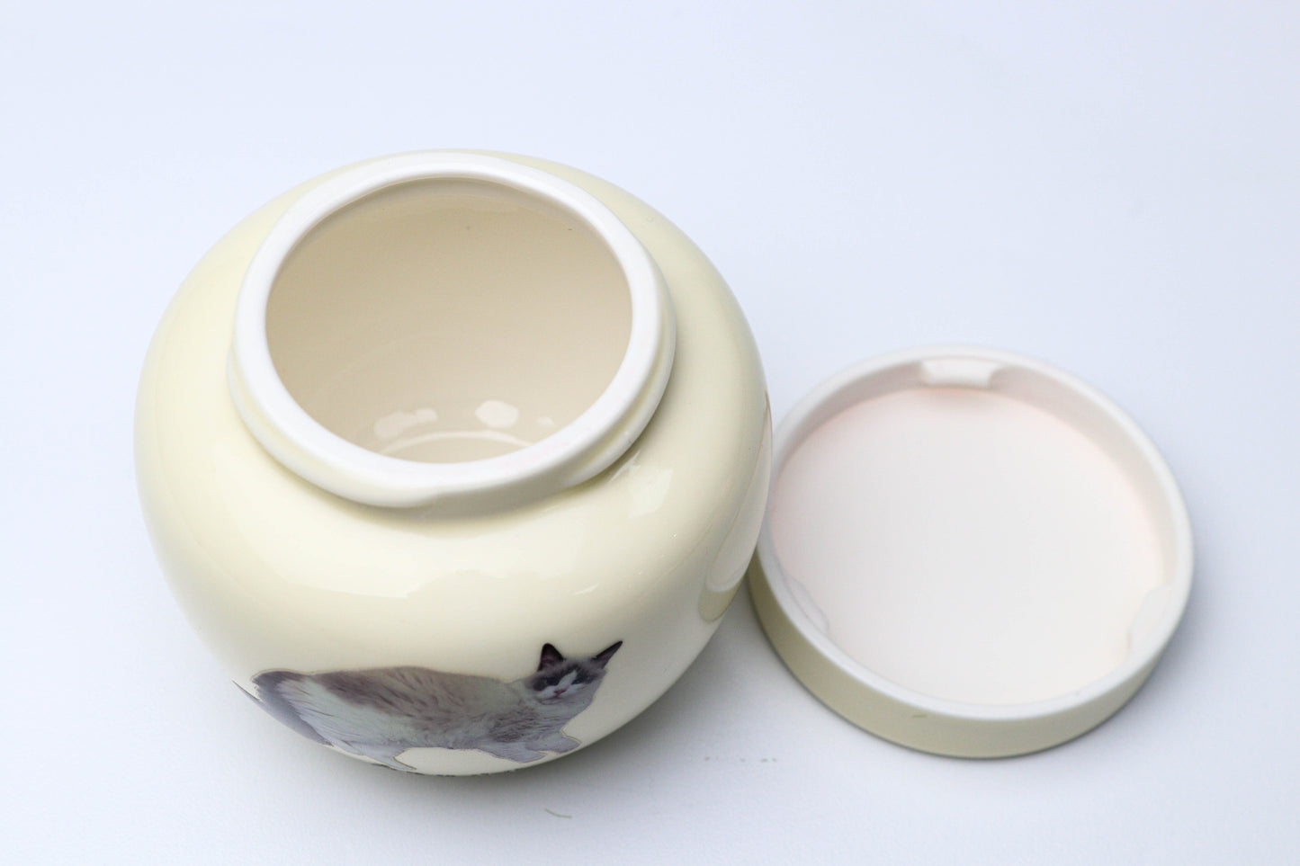 Pet Photo Urns with Name Engraving Screw-Top