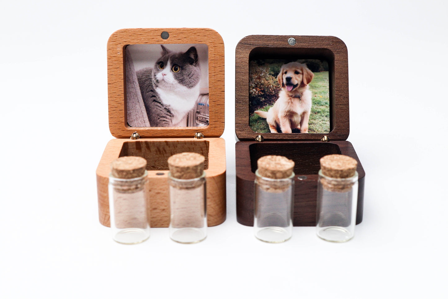 Wooden Pet Ashes Box