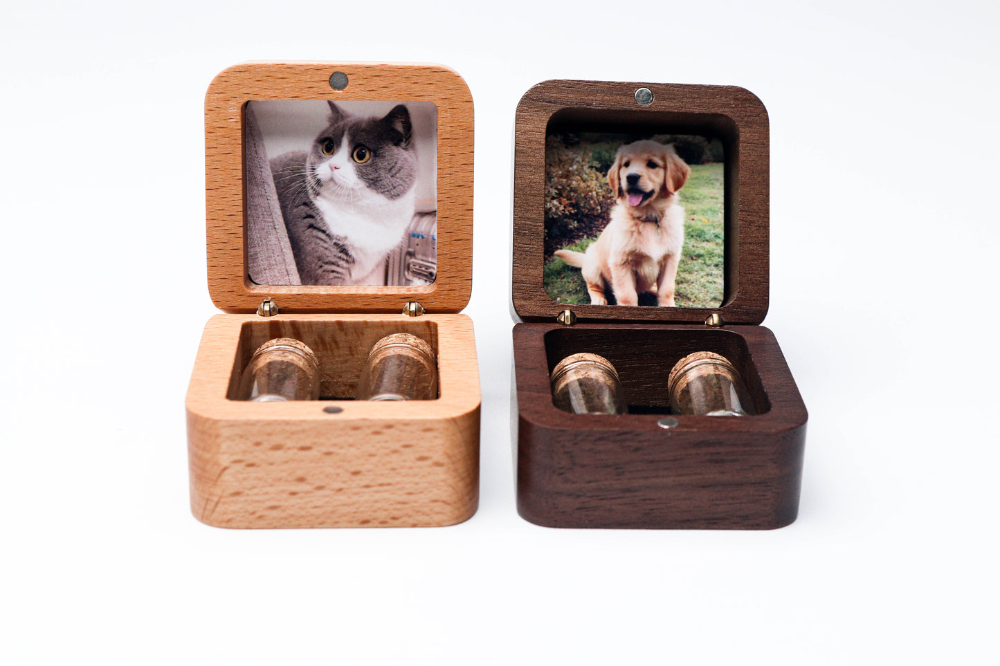 Wooden Pet Ashes Box