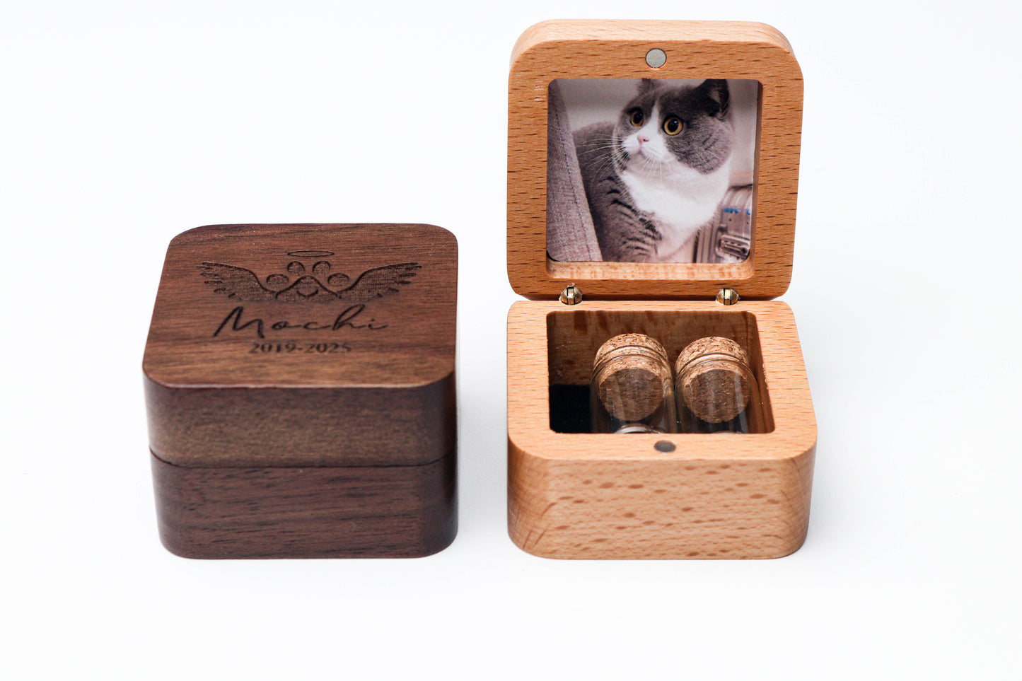 Wooden Pet Ashes Box